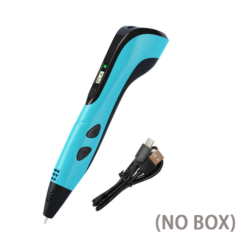 DoodlePen 3D Pen Set – LCD Display, PLA Filament, Kids Birthday & Christmas Gift