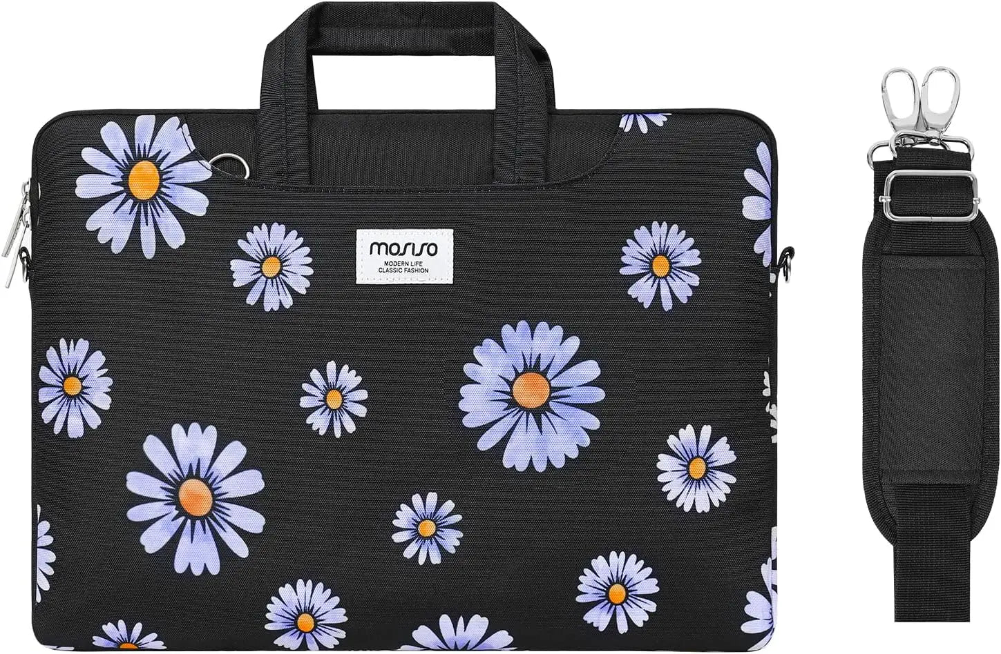 MOSISO Laptop Sleeve Bag – Briefcase & Shoulder Bag for MacBook Air, Pro & Laptops (13"–17.3")