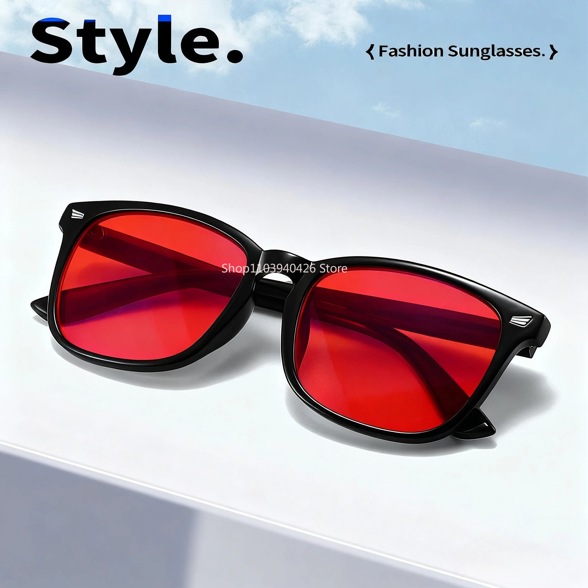 Red Lens Blue Light Blocking Glasses (Sleep & Gaming