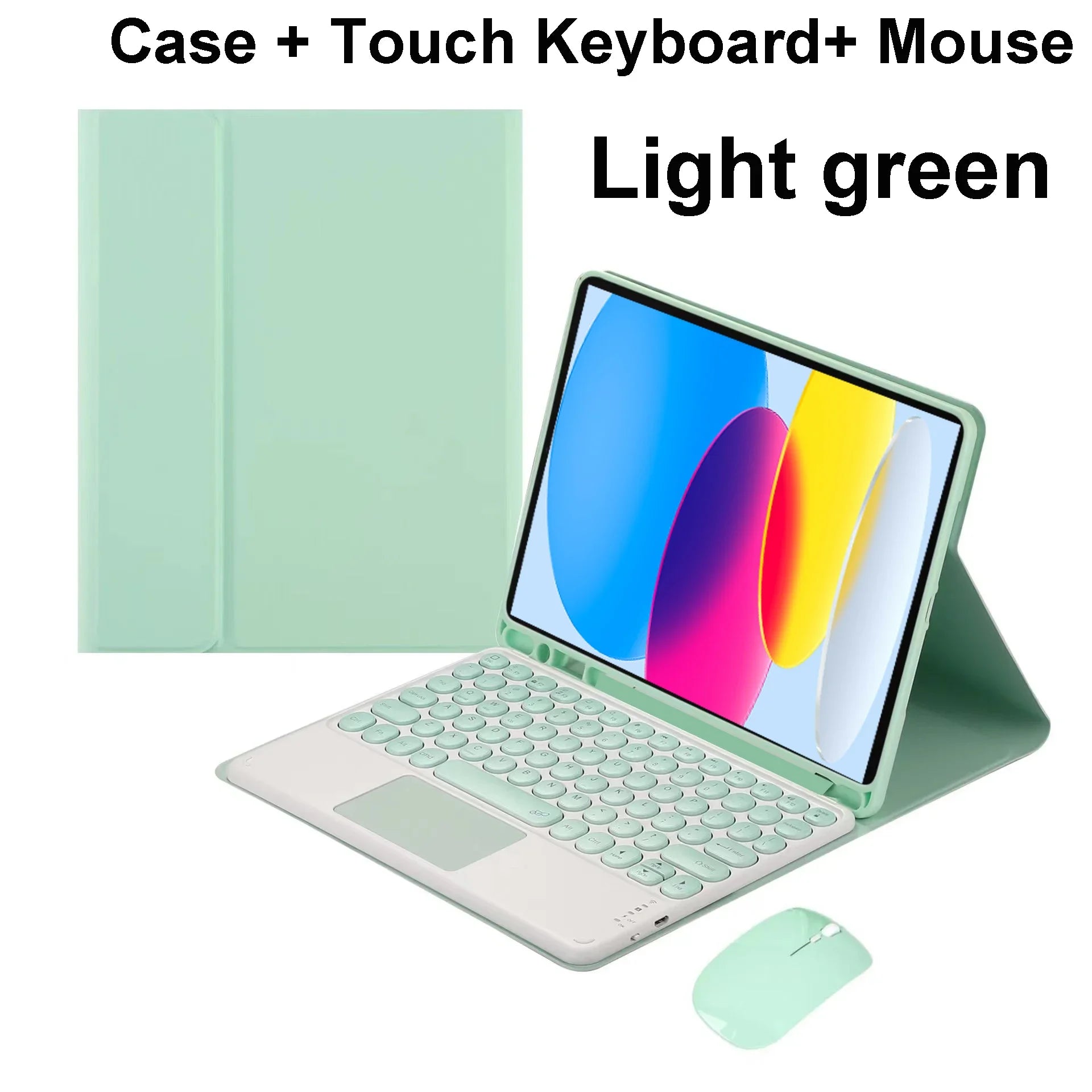 For iPad 11th Case Generation 11 Inch A16 2025, Bluetooth keyboard Covers For Apple iPad 11th Case 2025 Funda
