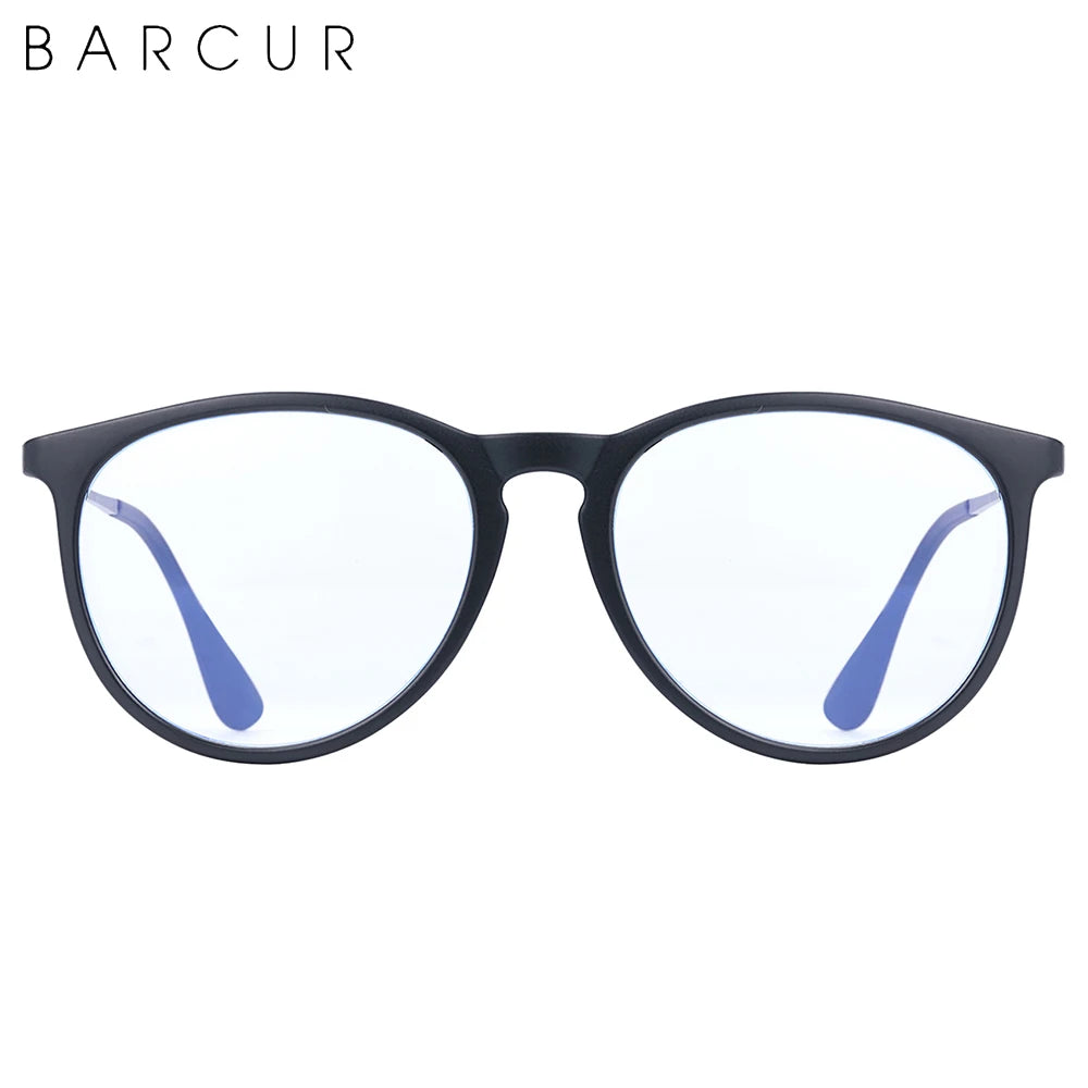 BARCUR Anti Blue Light Computer Glasses – Trendy Optical Frame for Men & Women | Reading & Screen Protection Eyewear