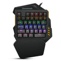 One-Handed RGB Mechanical Gaming Keypad – Programmable Backlit Keypad